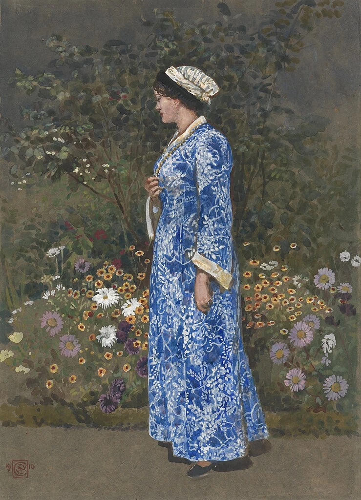 Donna con chimono - Yale Center for British Art, New Haven